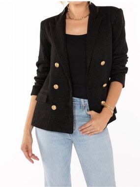 NWT Anthropologie Bishop + Young - Moon Light Mille Cavalli Blazer - XS